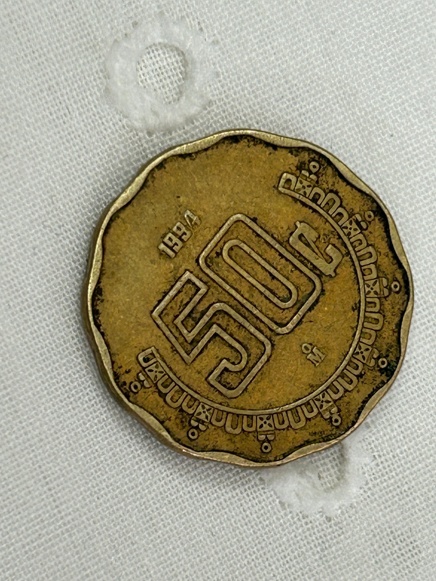 50 Centavos 1994 Estados Unidos Mexicanos Coin