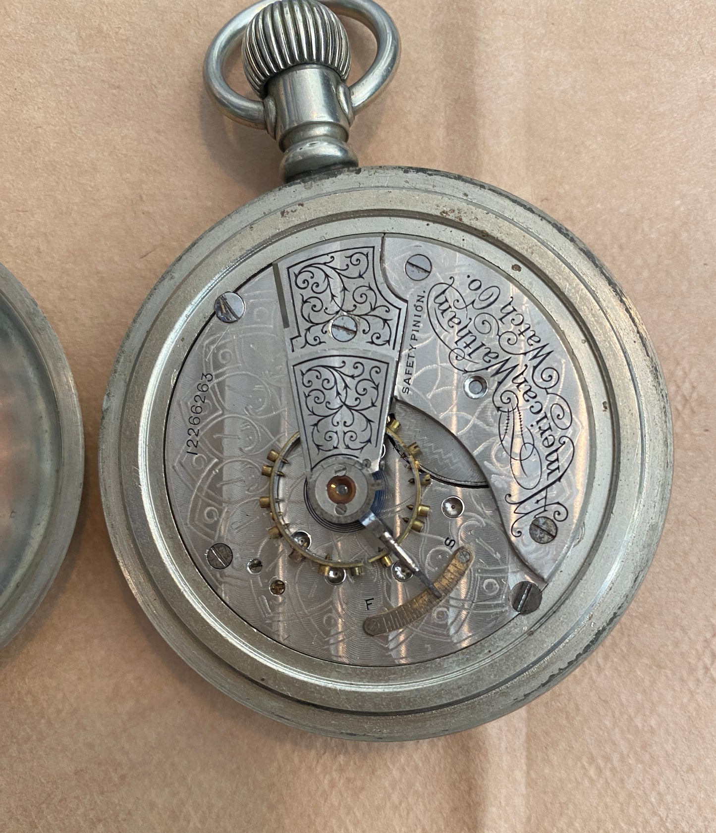 Antique Waltham 1884 Openface Pocket Watch 18s 7J