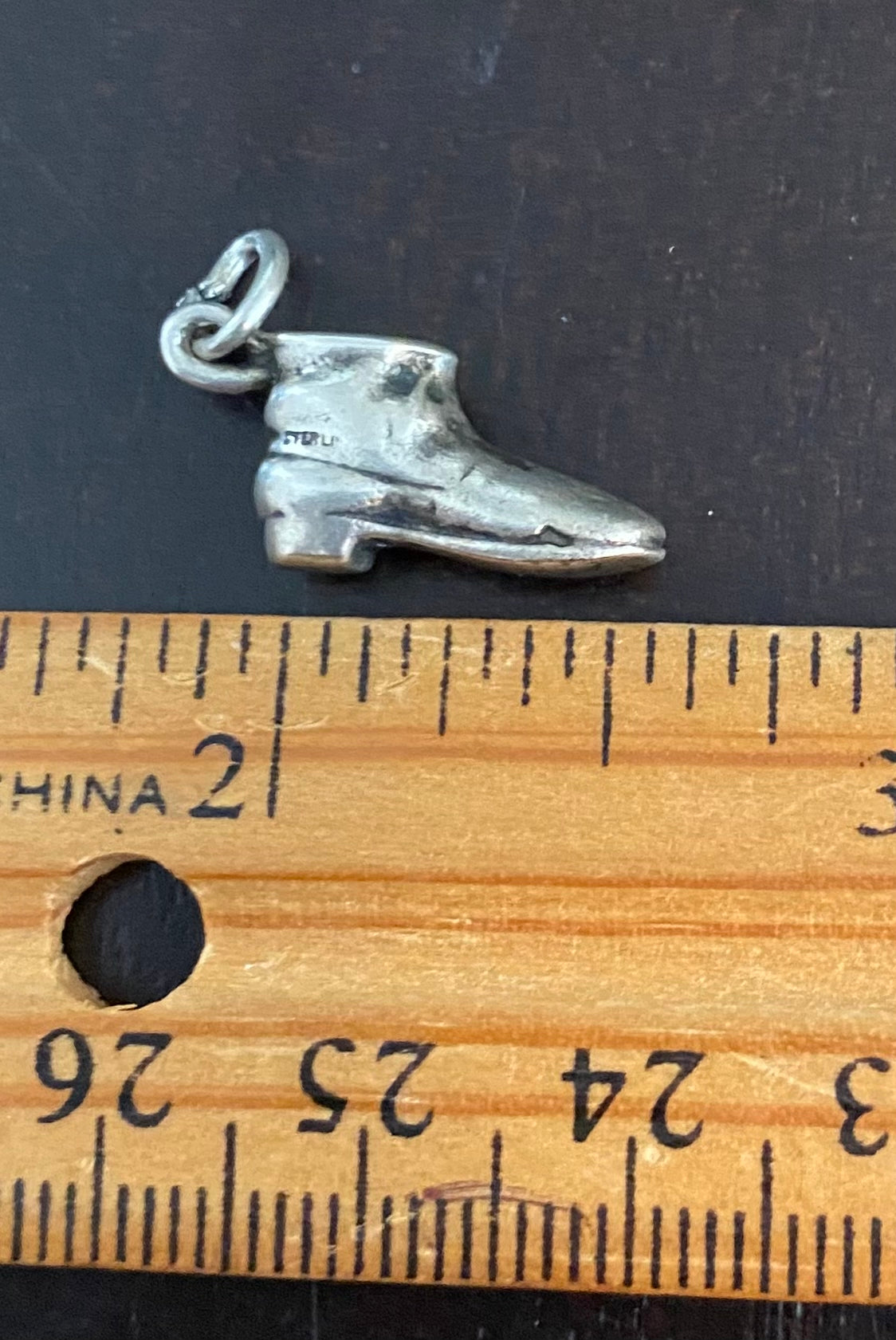 Sterling Silver 925 Boot Shoe Charm