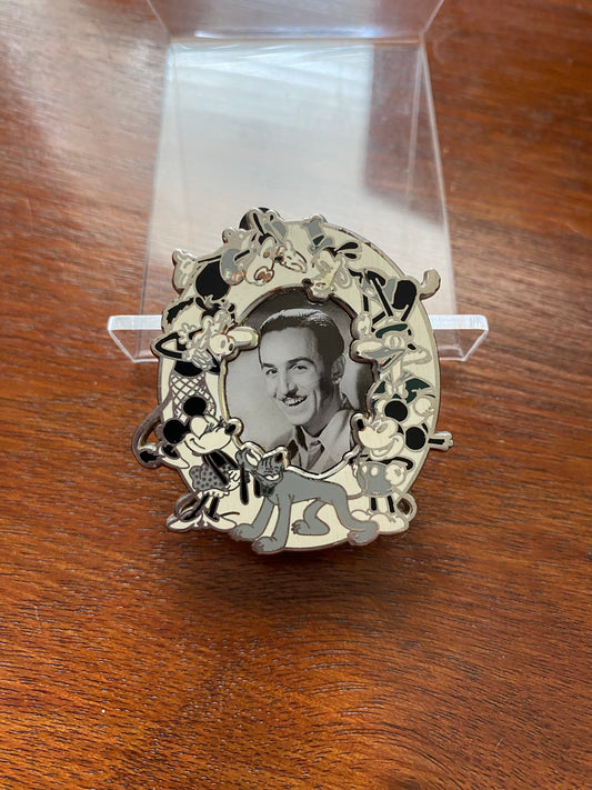 Walt Disney Enamel Painted  Photo Collectible Pin Brooch