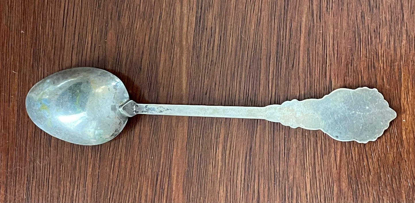 4" Vintage 800 Silver Spoon