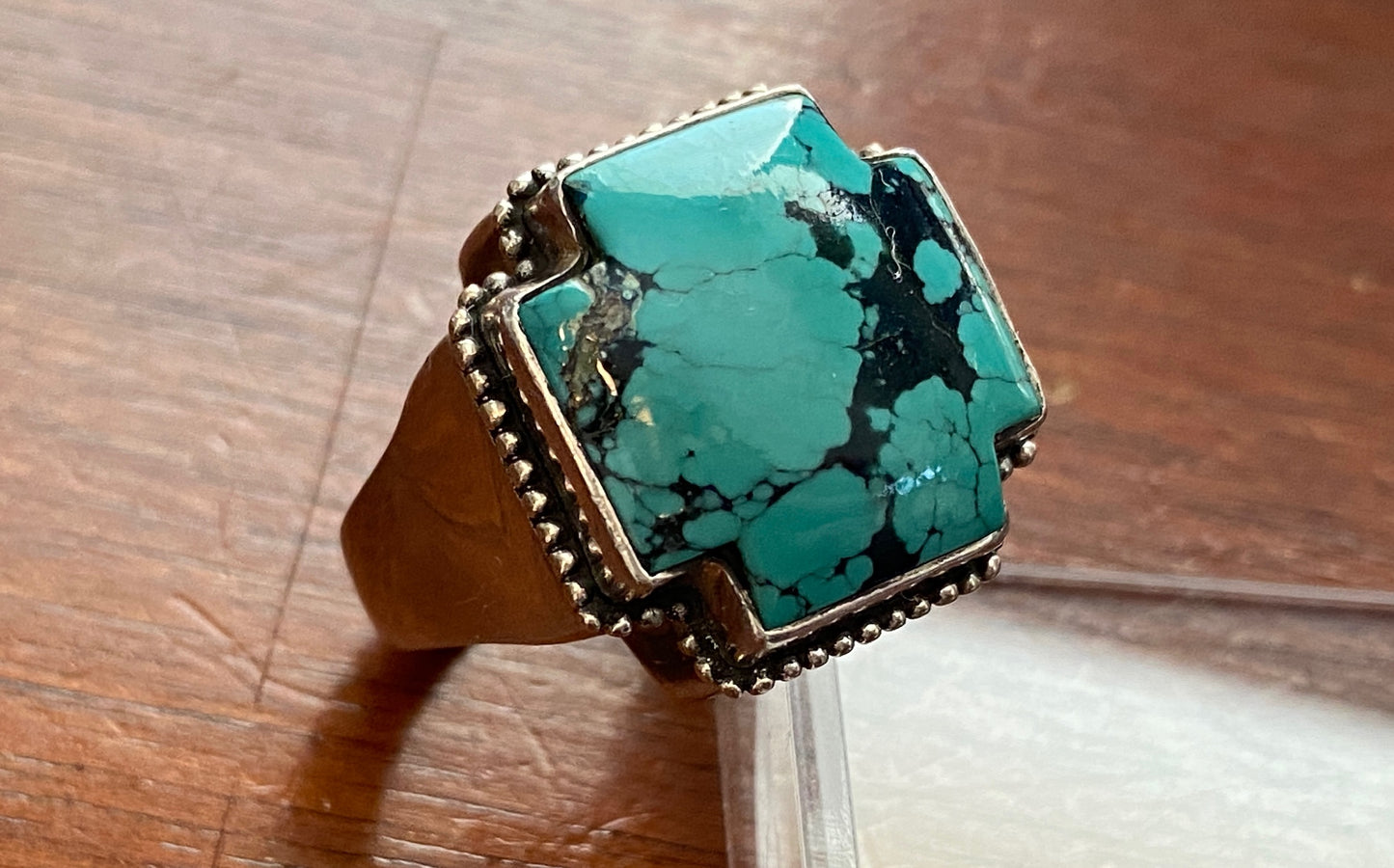 Barse Sterling Silver 925 Turquoise Ring Sz 9