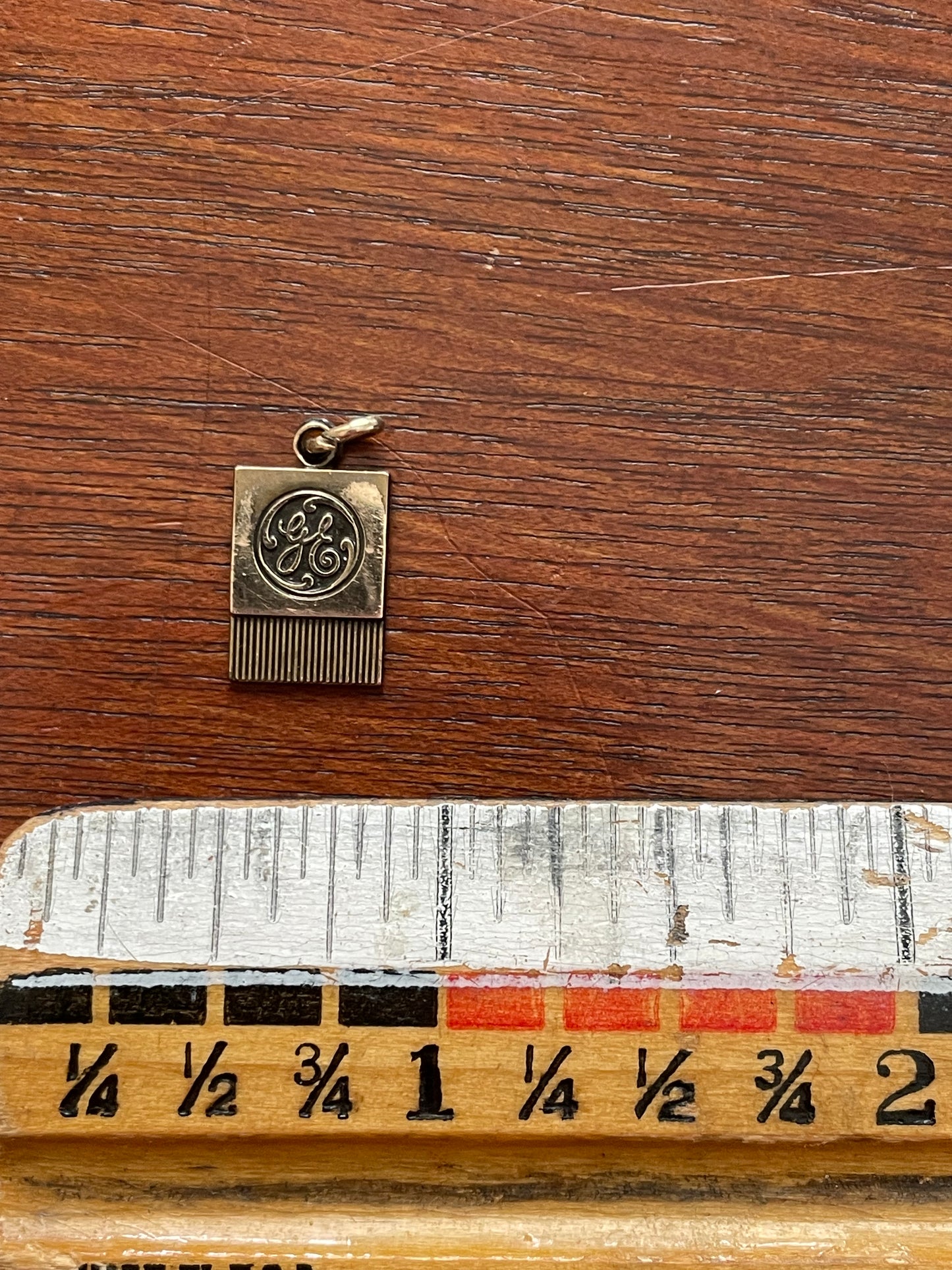 Vintage GE General Electric 1/10 10k Gold Filled Small Charm