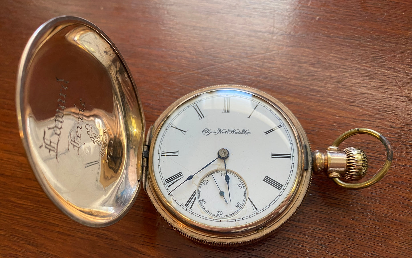 1889 Elgin Natl Grade 10 18s 11j Pocket Watch