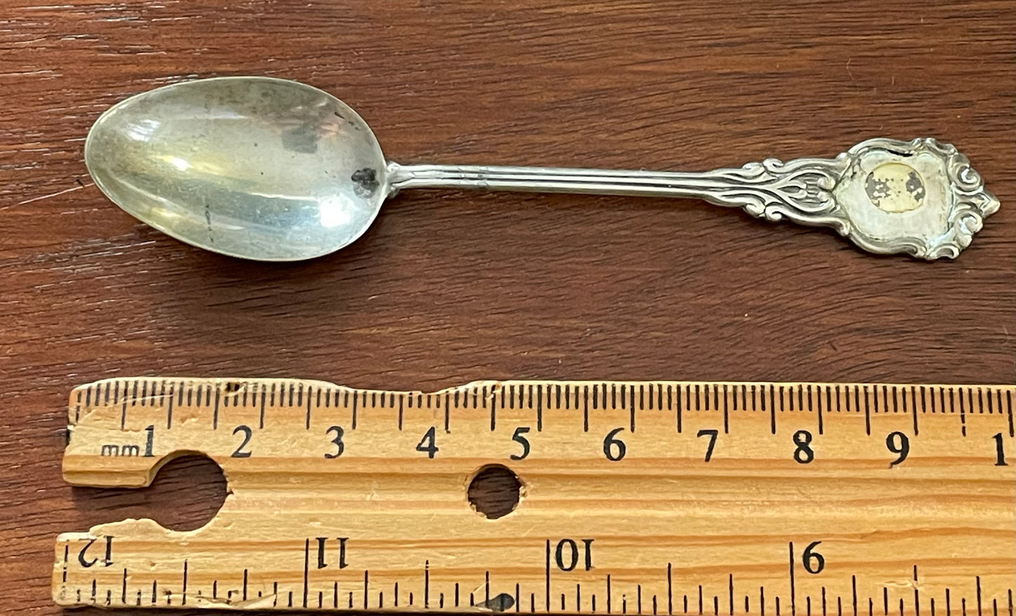 4" Vintage 800 Silver Spoon