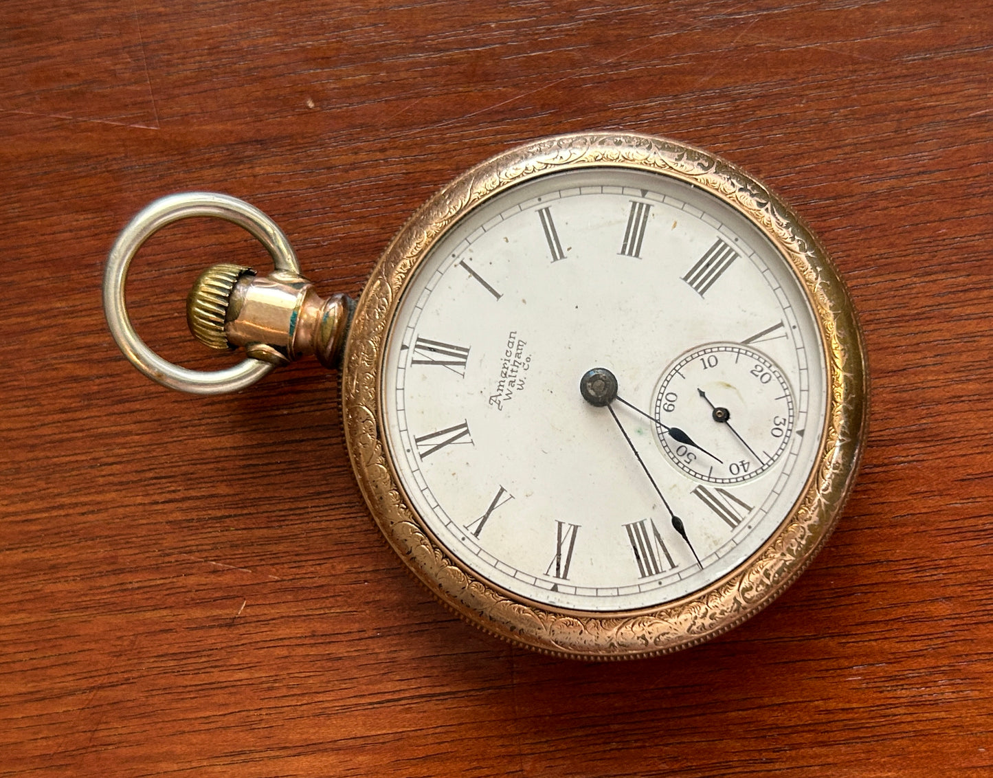 1890 American Waltham PS Bartlett Gold Filled Pocket Watch 18s 15j