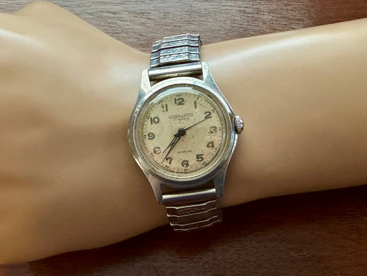 Vintage JuraWatch 17j Manual Mechanical Wind Mens Wristwatch Watch