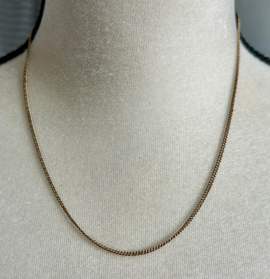 Vintage Ca Co 1/20 12k Yellow Gold Filled Chain Link Necklace