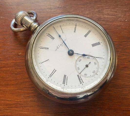 1903 Elgin Grade 218 18s 15j Pocket Watch Silverode