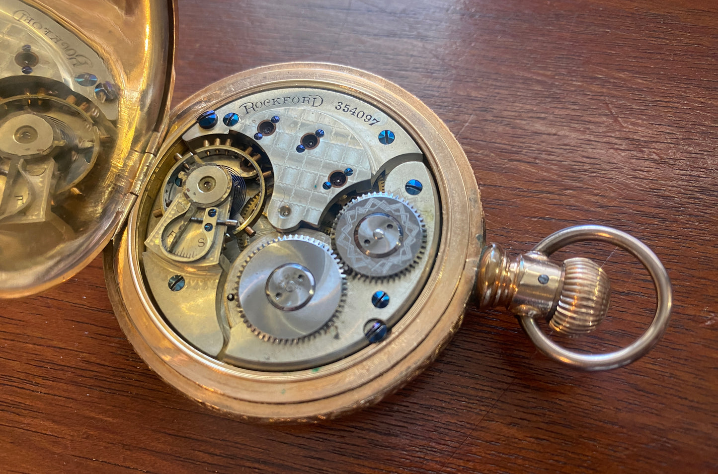 Antique 1890 16s 15j Elgin Case Pocket Watch Gold Filled