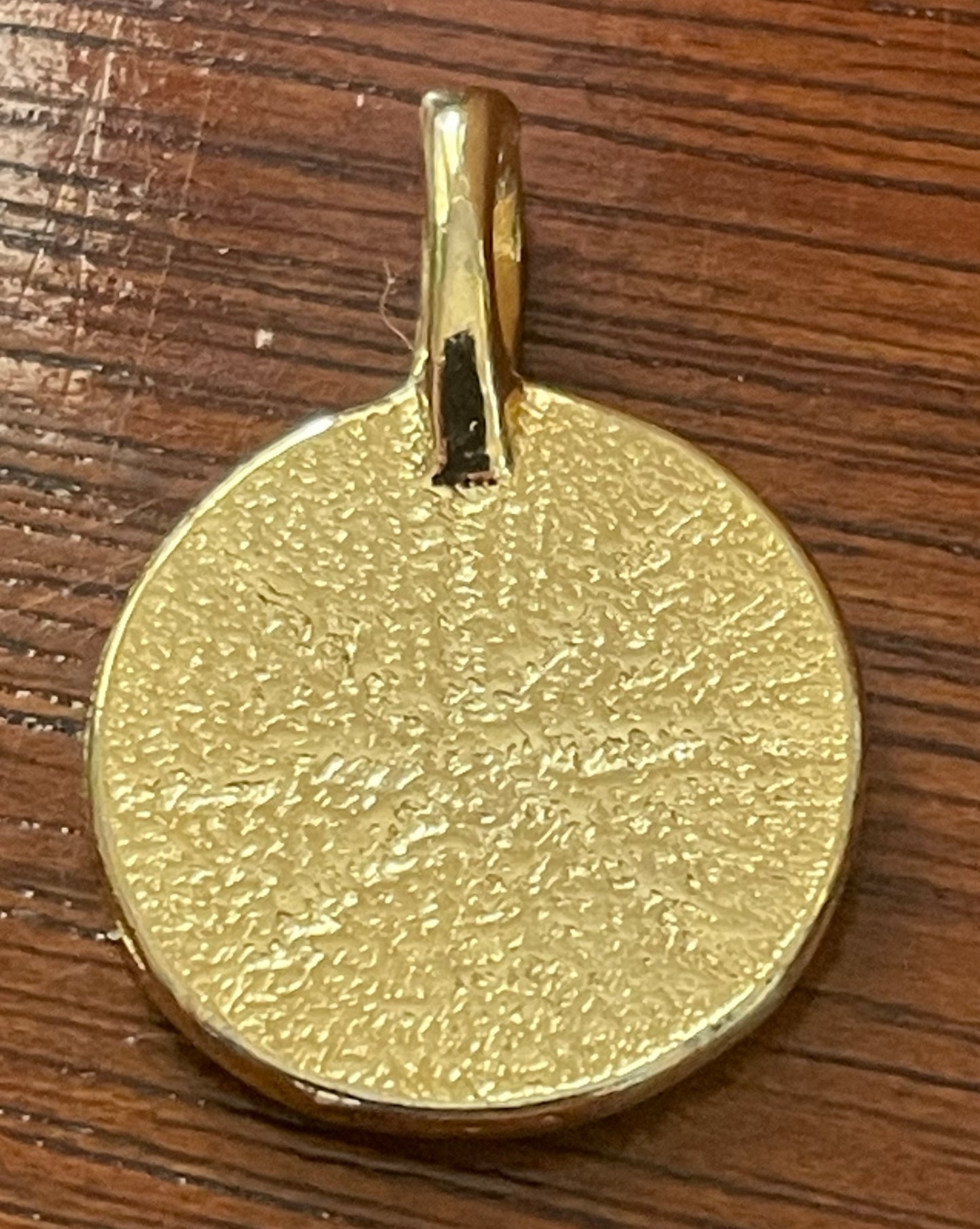 Vintage JFK Commemorative Coin Gold Tone Necklace Pendant Charm