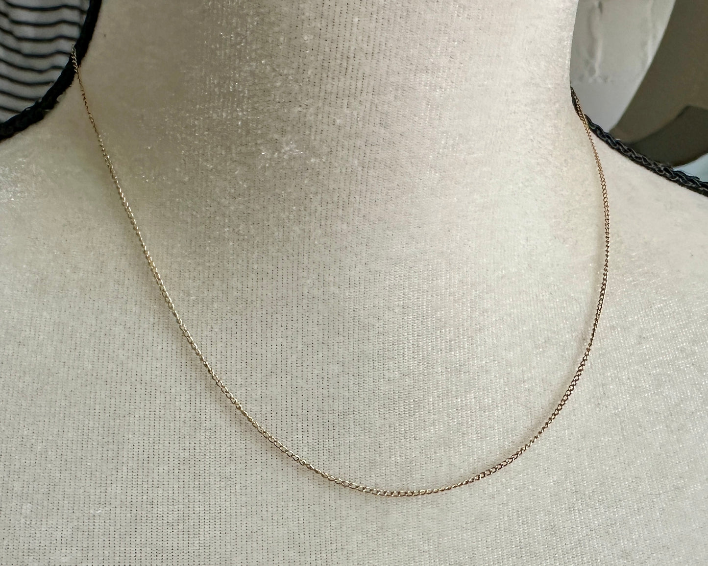 Vintage Antique 1/20 12k Yellow Gold Filled Chain Necklace