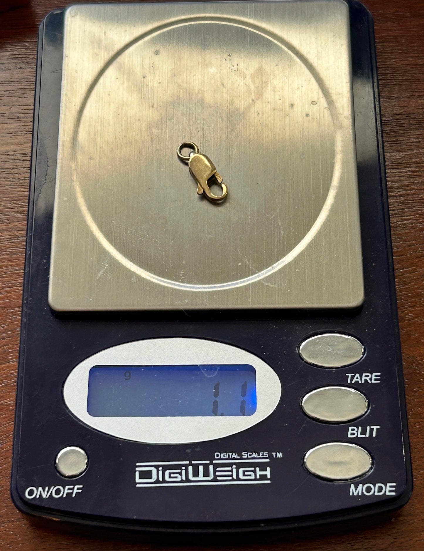 Vintage 14k Yellow Gold Findings Lobster Clasp Open Jump Ring