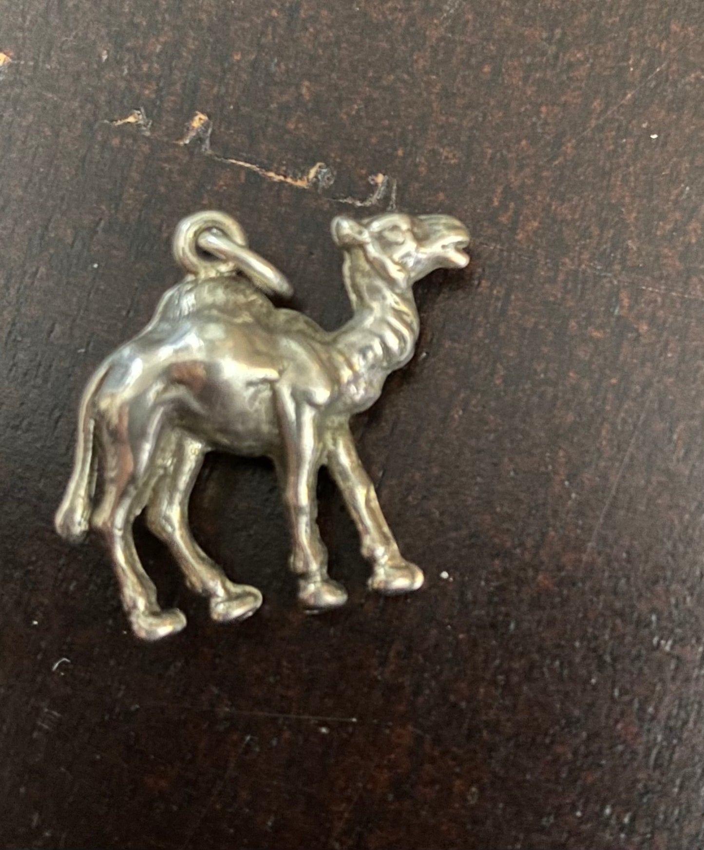 Sterling Silver 925 Camel Animal Charm