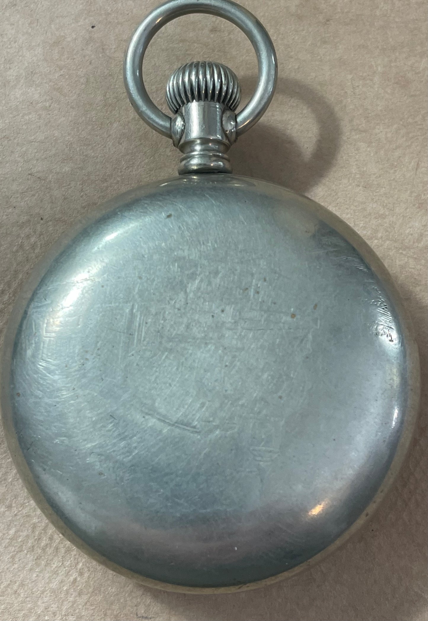 New York Standard Pocket Watch Nickel Silver 18s 7j 1904 Model 9