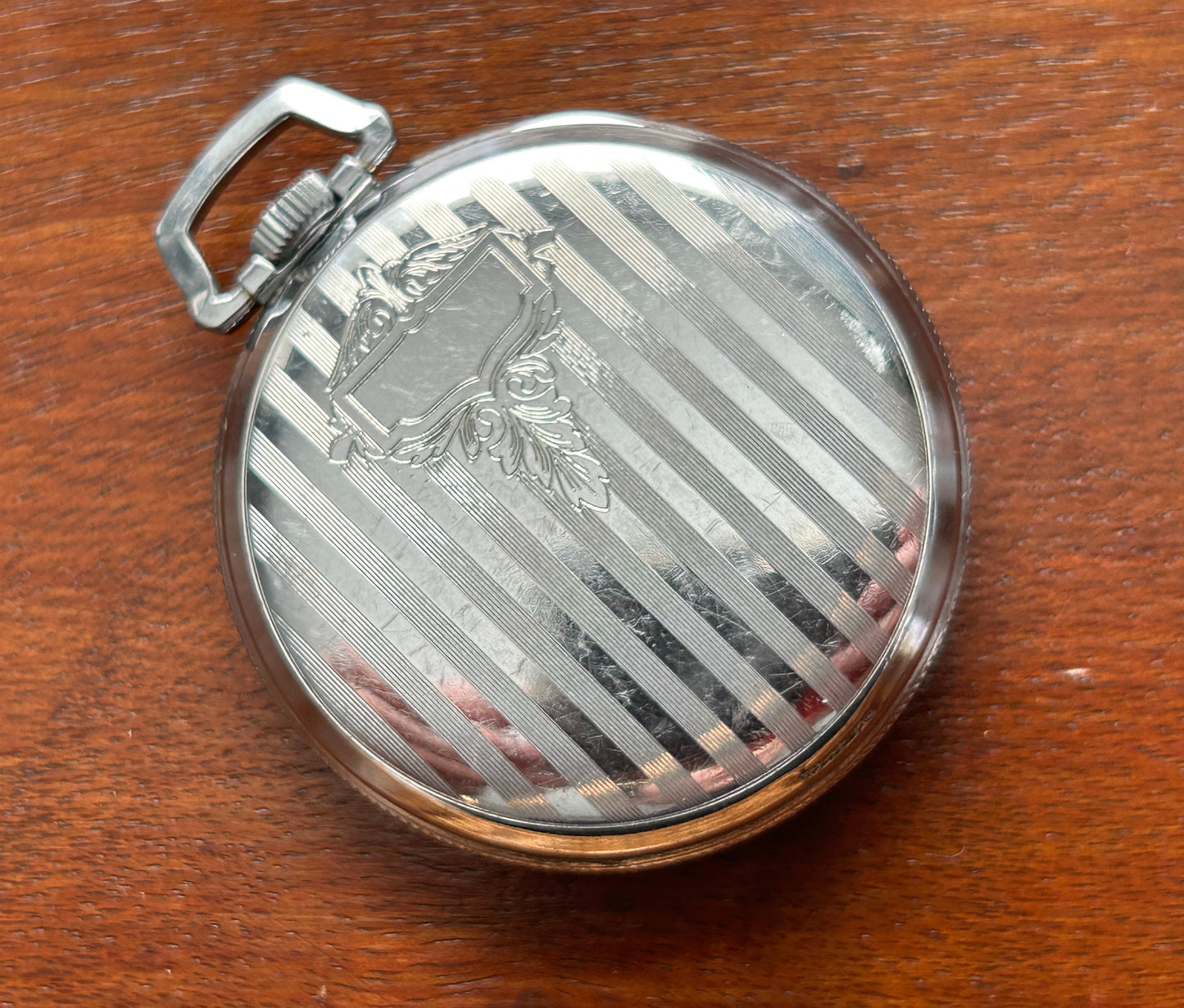 1900's Antique Waltham Royal Pocket Watch 12s 17j Base Metal Case