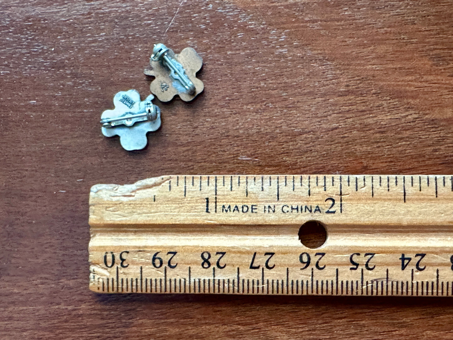 Vintage 4H Sterling Silver 925 Copper Enamel Brooch Pin Pinback Lot