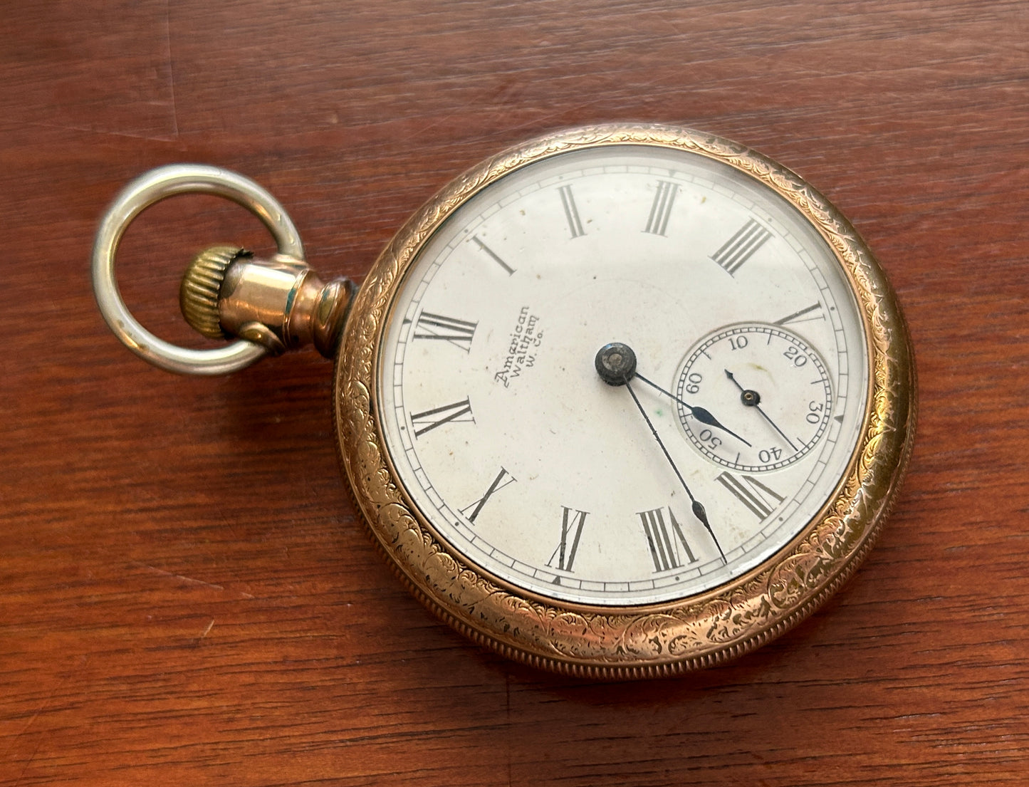 1890 American Waltham PS Bartlett Gold Filled Pocket Watch 18s 15j