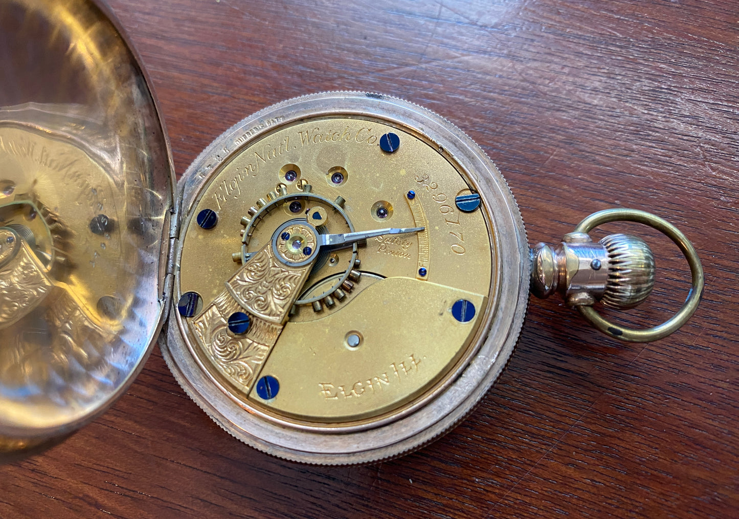 1889 Elgin Natl Grade 10 18s 11j Pocket Watch