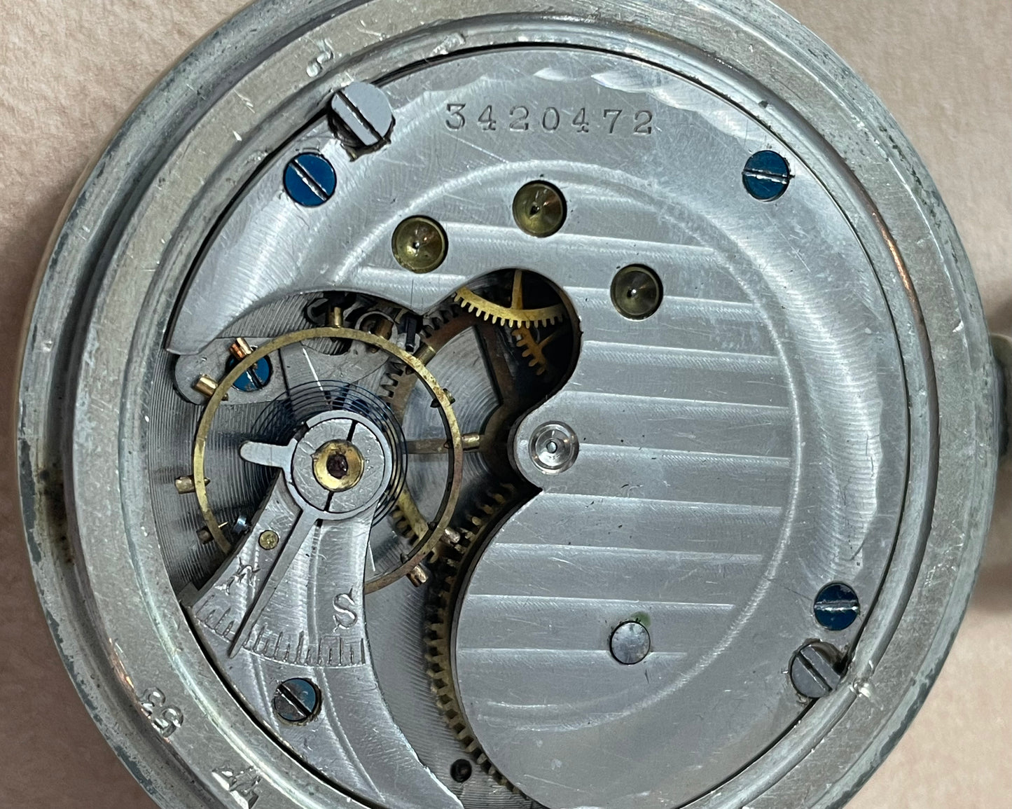 The New Era Silverine Pocket Watch Lancaster Watch Company 1880's