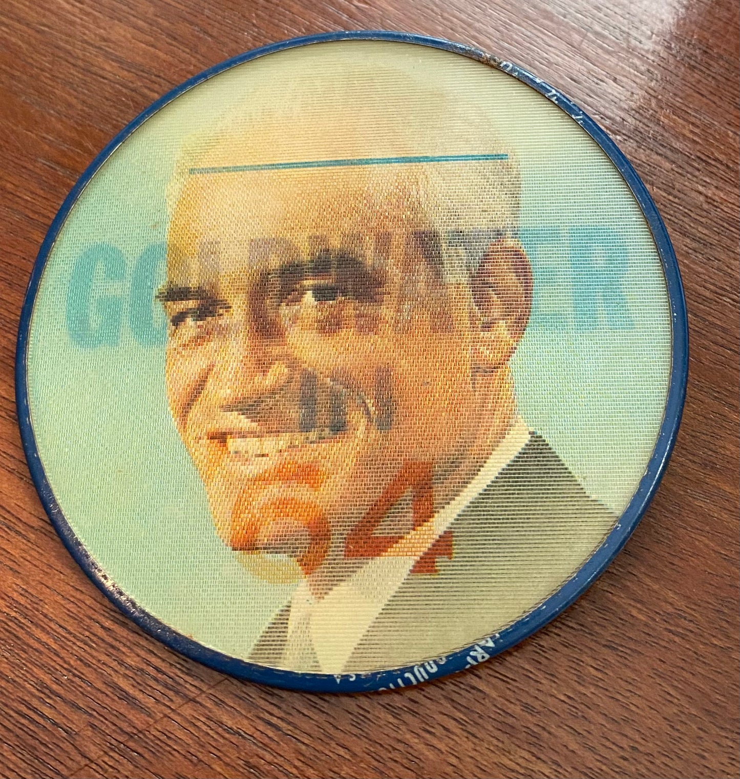 Vintage Goldwater in 64 Hologram Holographic Political Pin Brooch Button