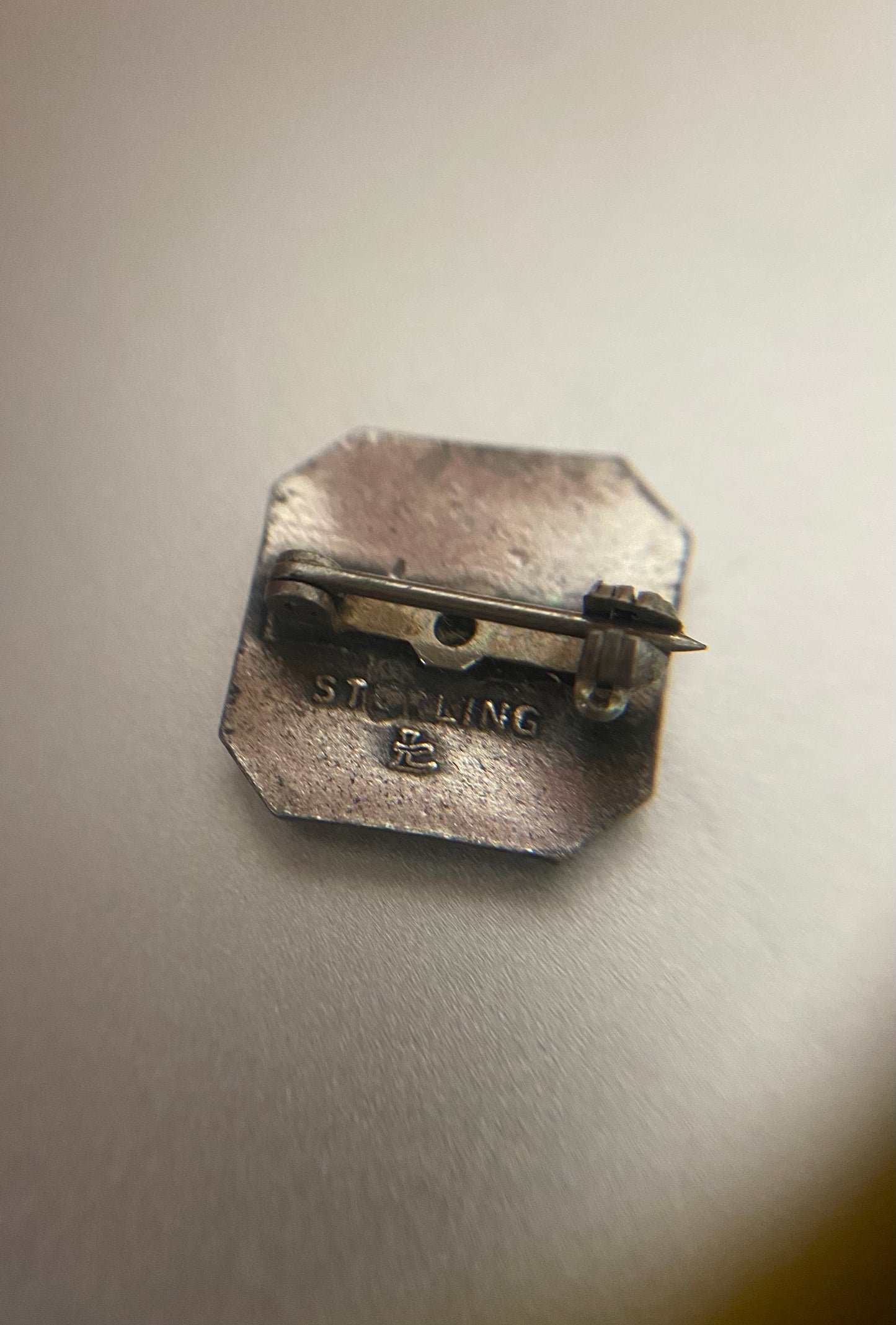 Stirling Silver Metal Pin 4-H Clover Pin Lot