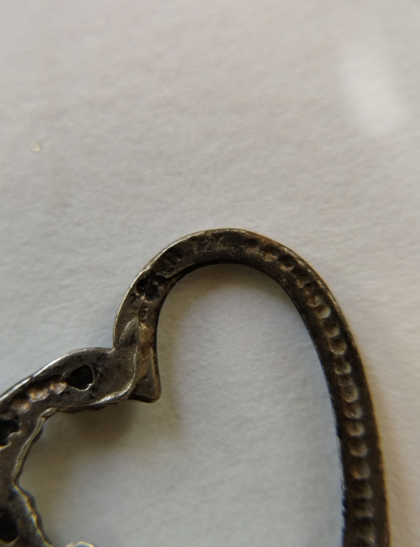 Black Hills Gold Sterling Silver 12k Necklace Pendant Small Sweet