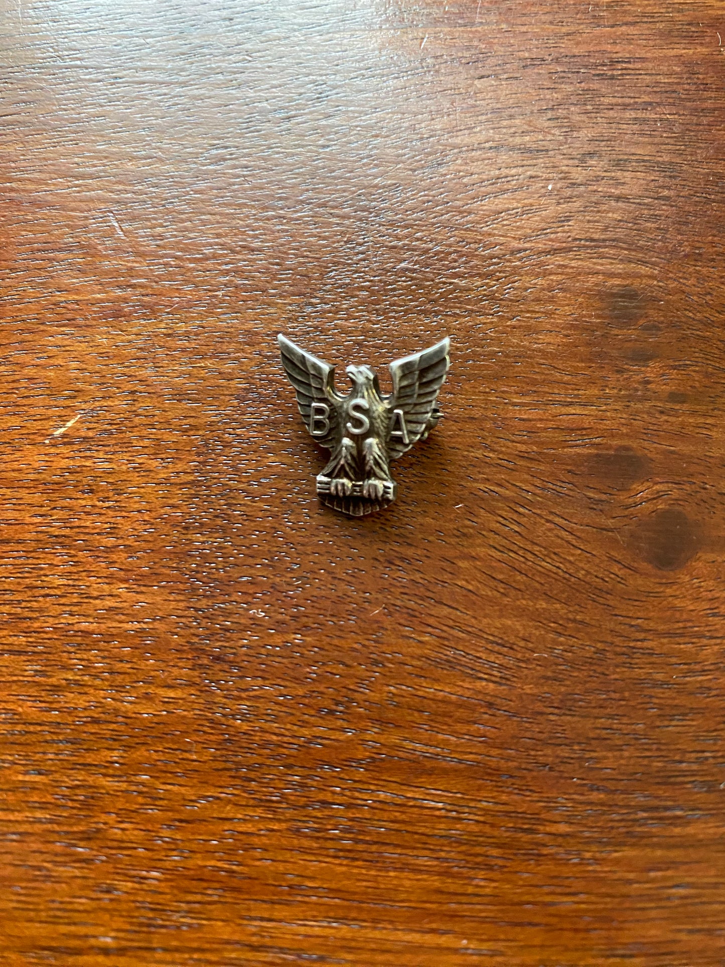 Vintage Sterling Silver 925 Vintage BSA Pin Brooch Boy Scouts of America