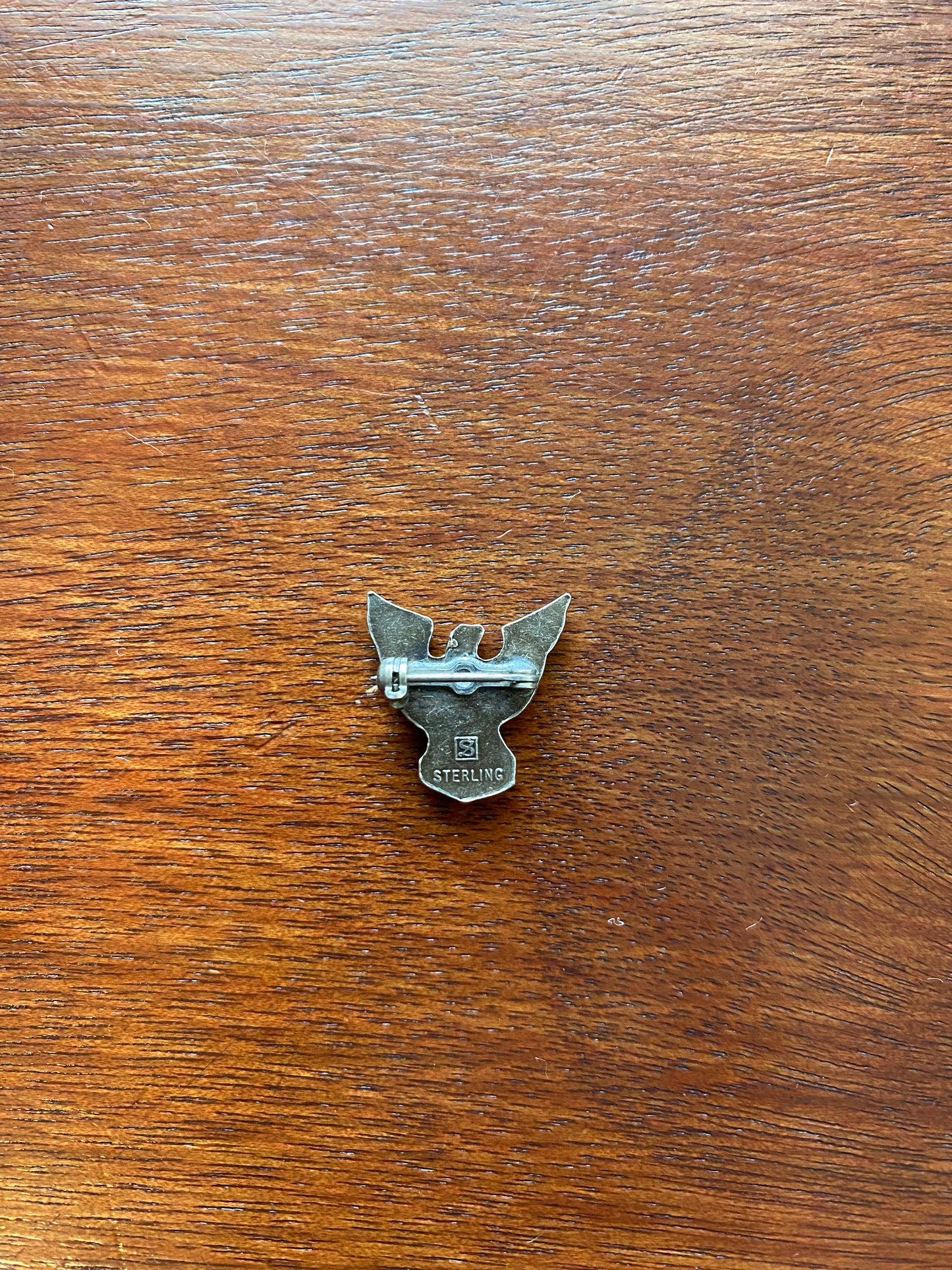 Vintage Sterling Silver 925 Vintage BSA Pin Brooch Boy Scouts of America