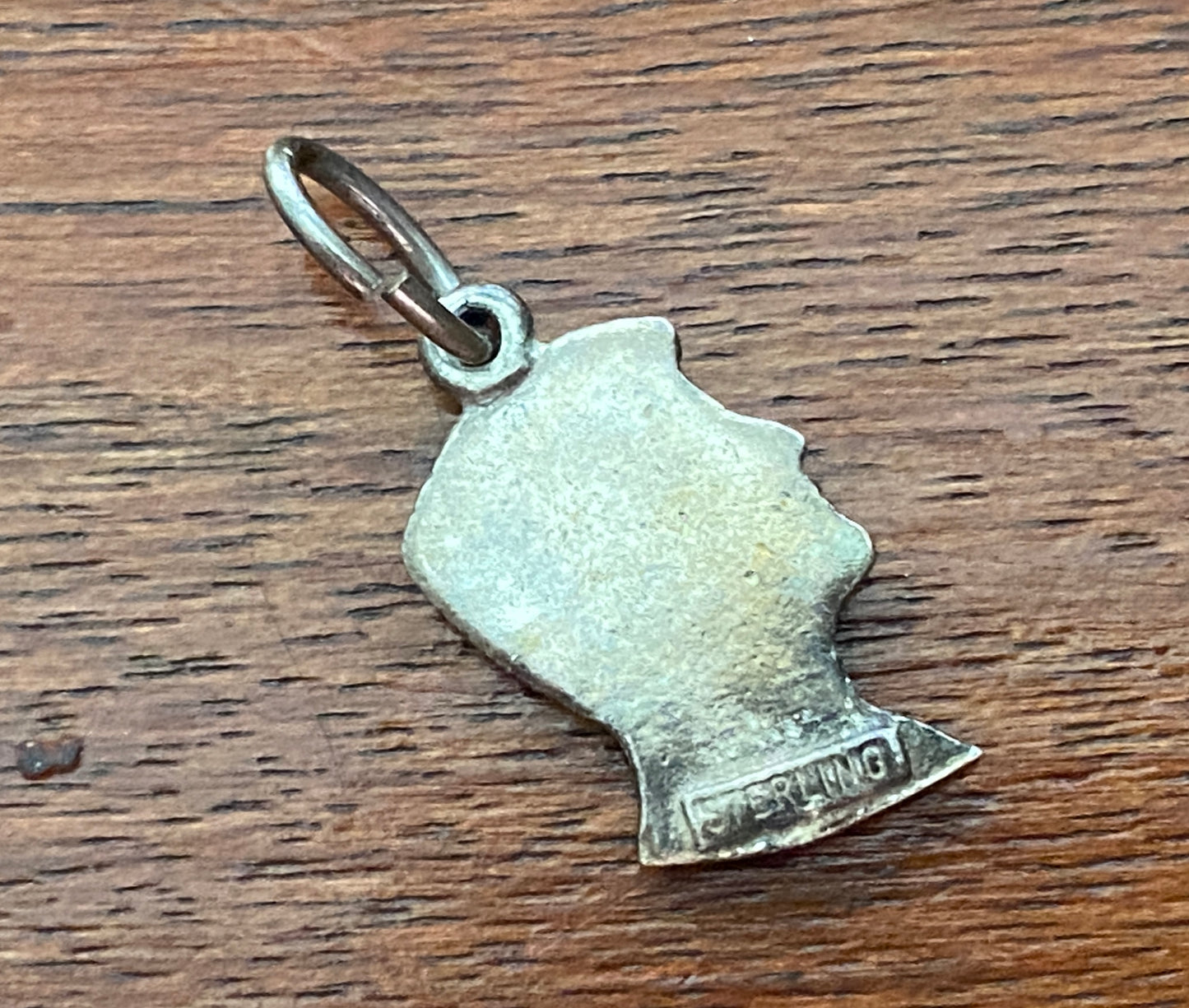 Vintage Sterling Silver 925 JFK John F Kennedy Charm