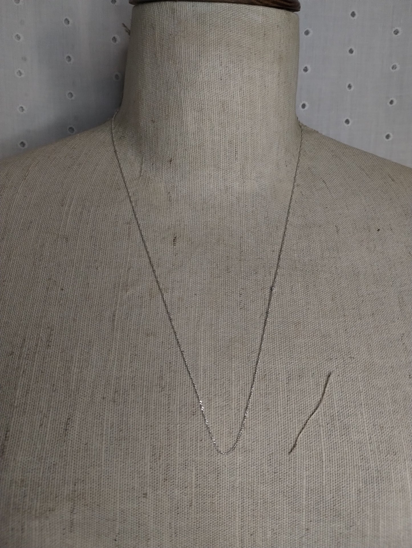 Sterling Silver 925 Thin Rolo Chain Necklace