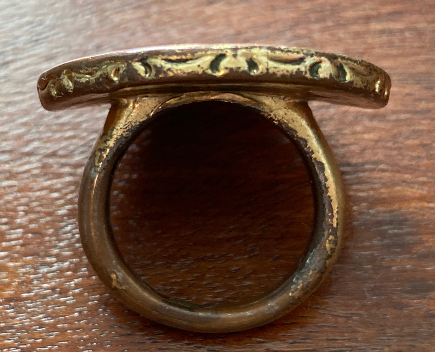 Lucky Brand Enamel Medallion Southwest Style Ring Sz 6.5