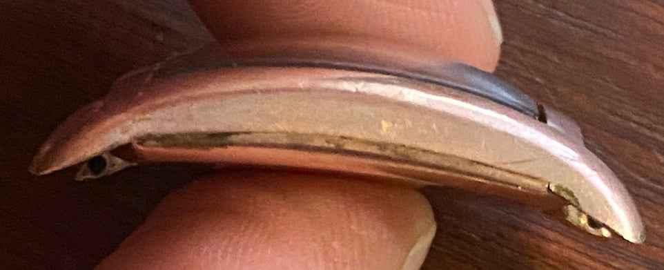 Vintage Mens's 1940's 10k Rose Rolled Gold Waltham Premier Wristwatch Parts