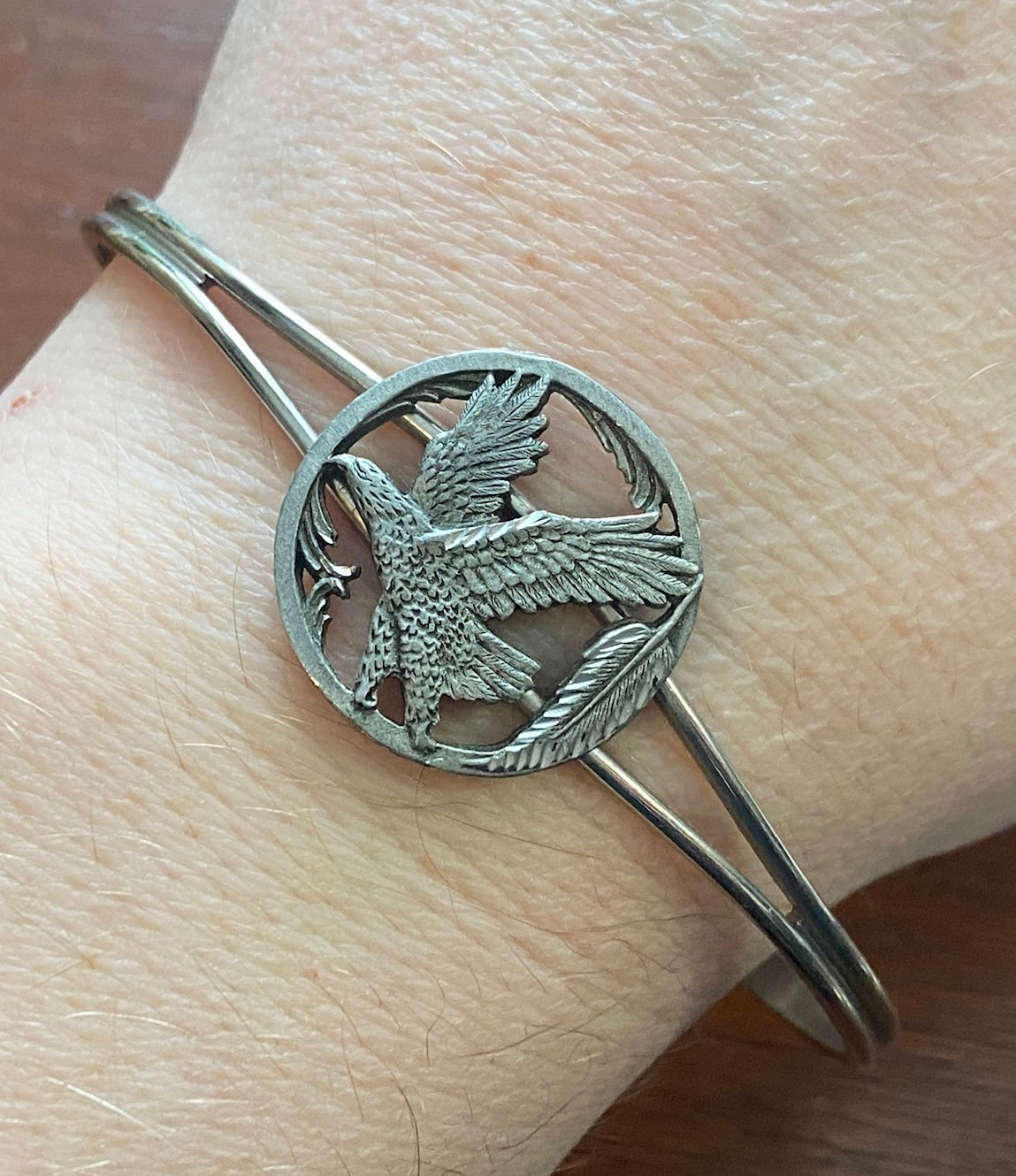 825 Silver Eagle Southwest Cuff Bracelet