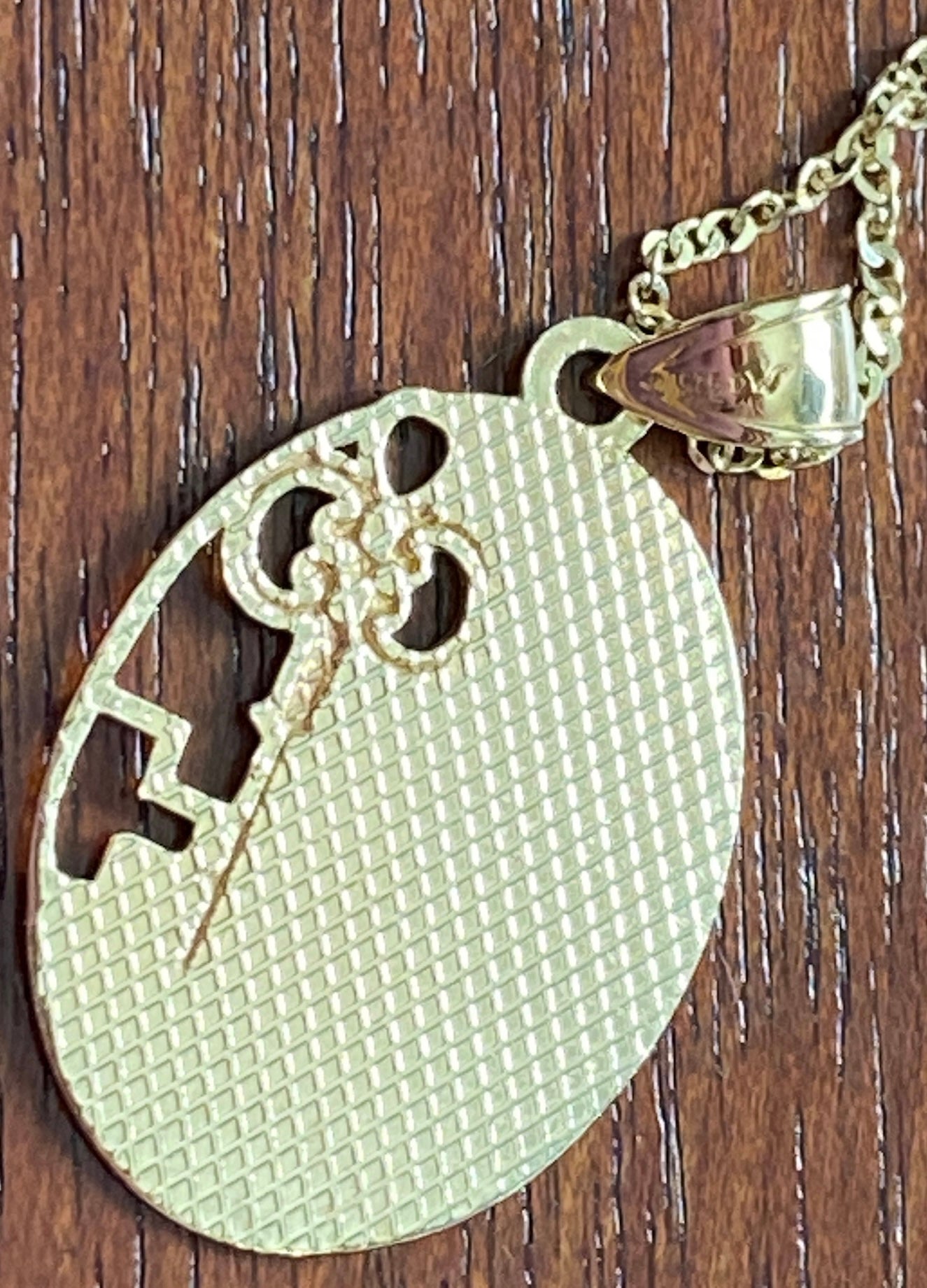 Gold over Sterling Silver 925 Michael Anthony 'Key to my Heart' Necklace