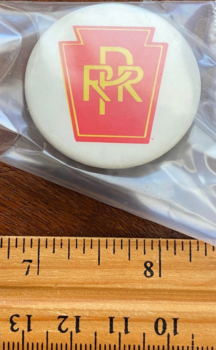 PRR Pennsylvania Railroad Souvenir Button Pin