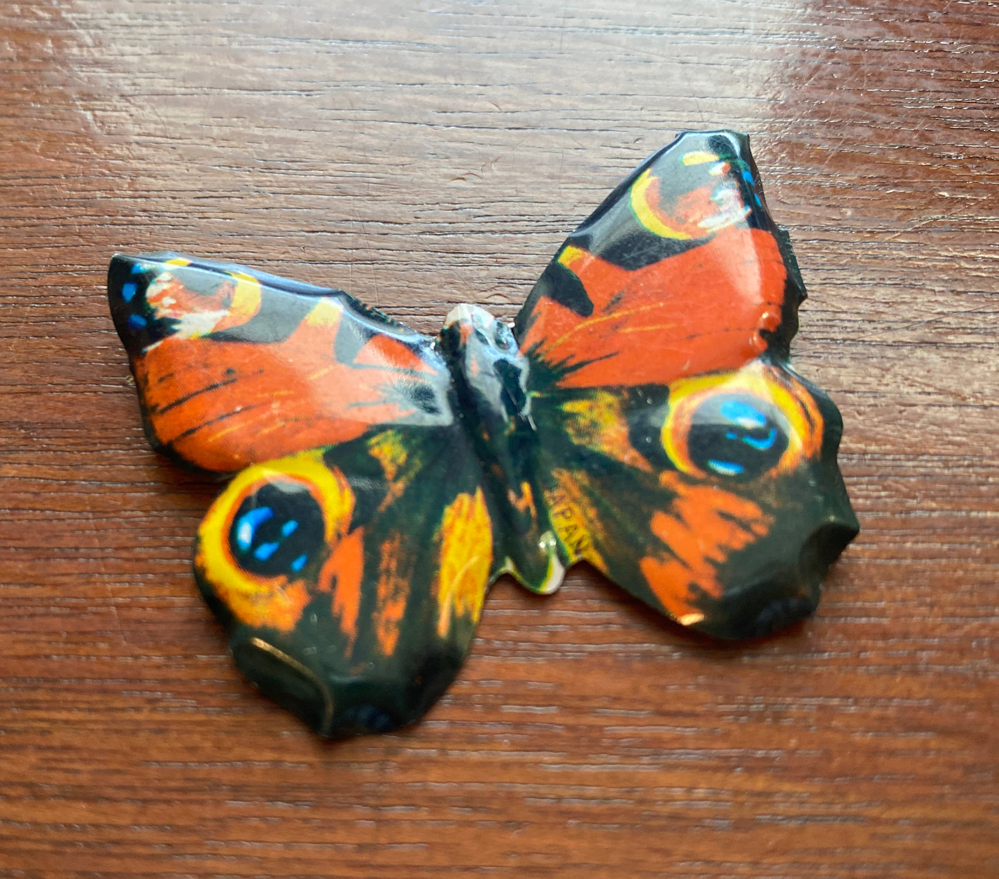 Vintage Metal Butterfly Japan Brooch Pin