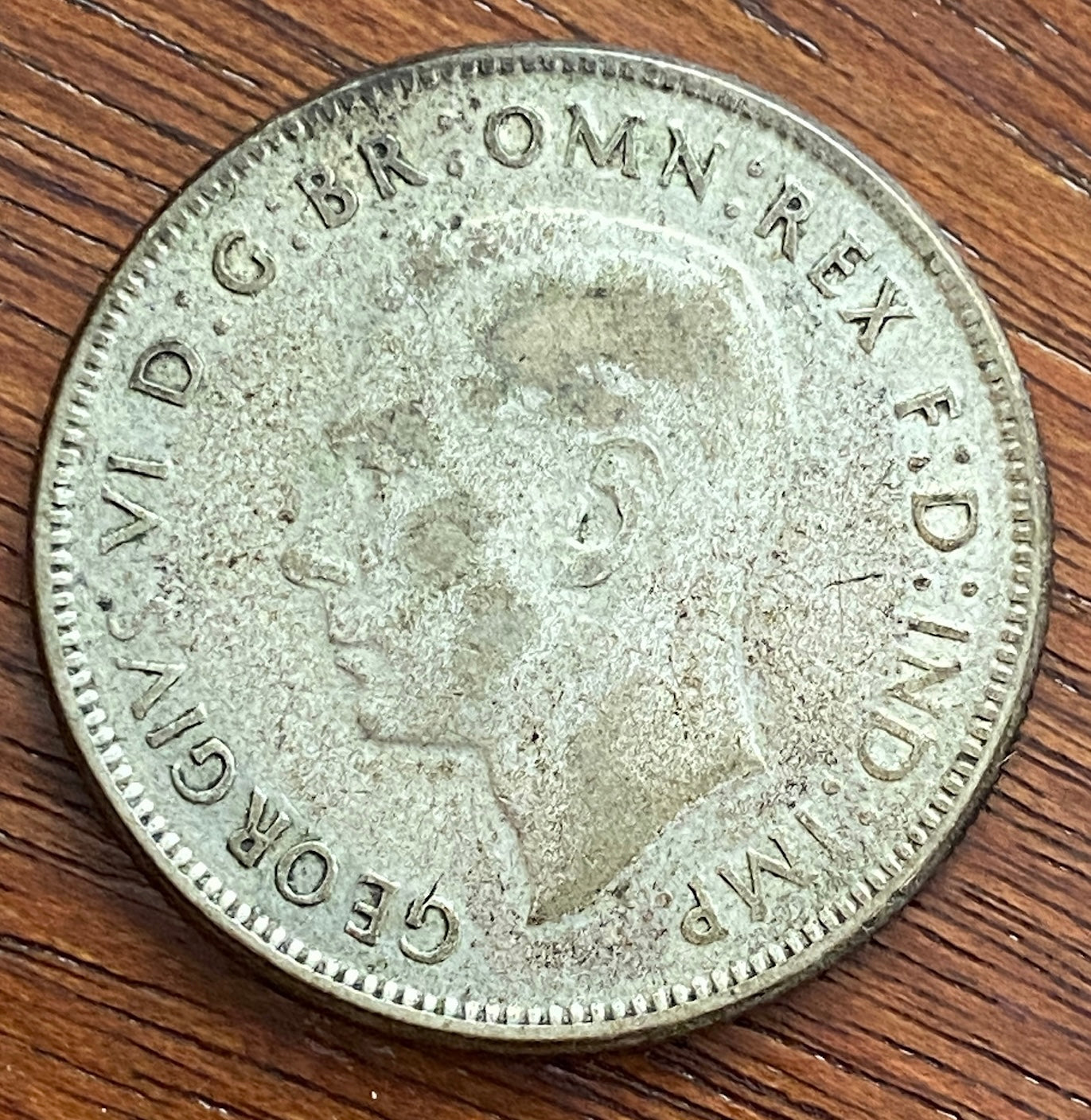 1946 Australia Florin World Silver Coin Circulated