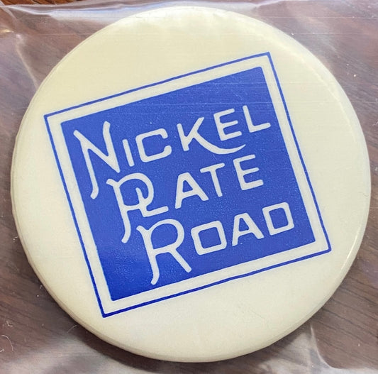 Nickel Plate Road Souvenir Train Railroad Button Pin