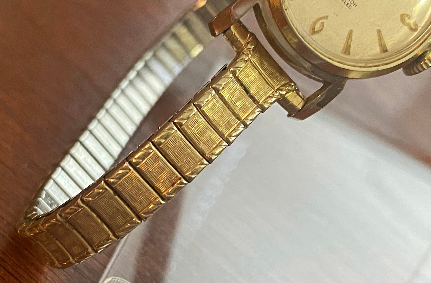 Vintage Westclox LaSalle 10k Rolled Gold Wristwatch AS IS Not Working