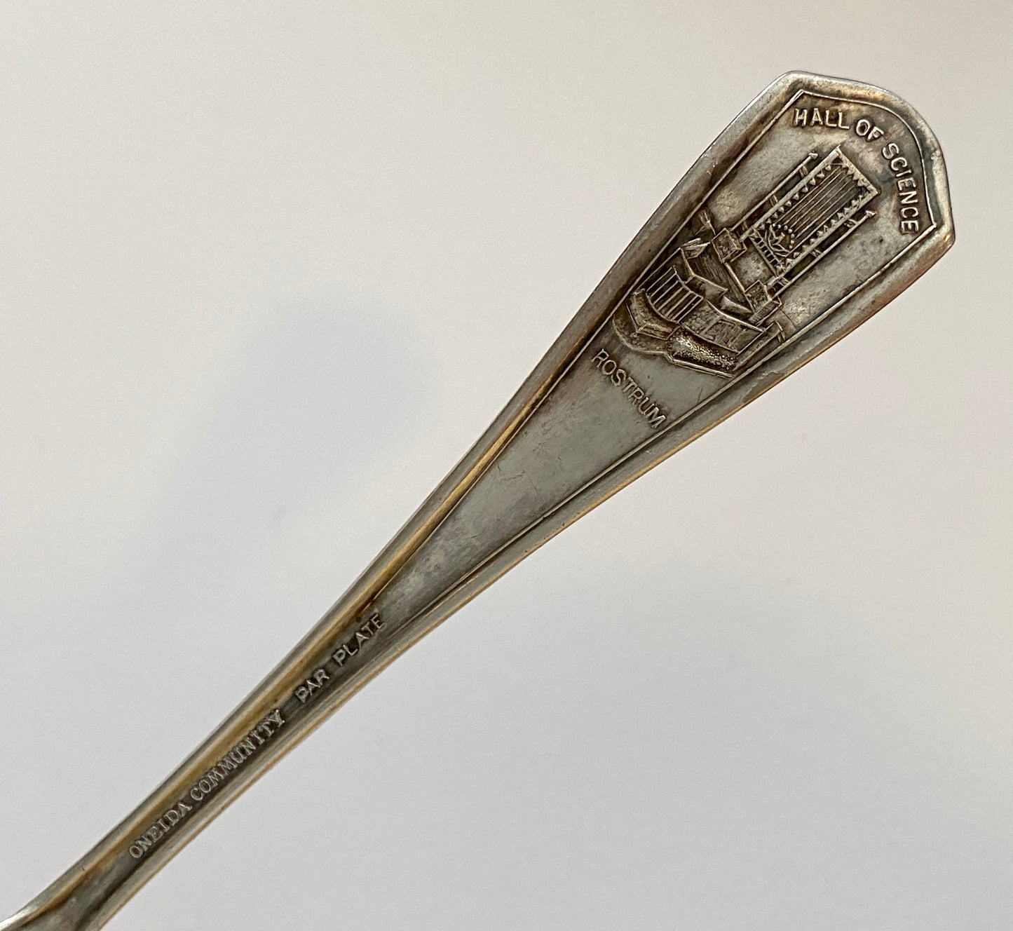 Antique Chicago 1933 Worlds Fair Spoon Fort Dearborn Chicago