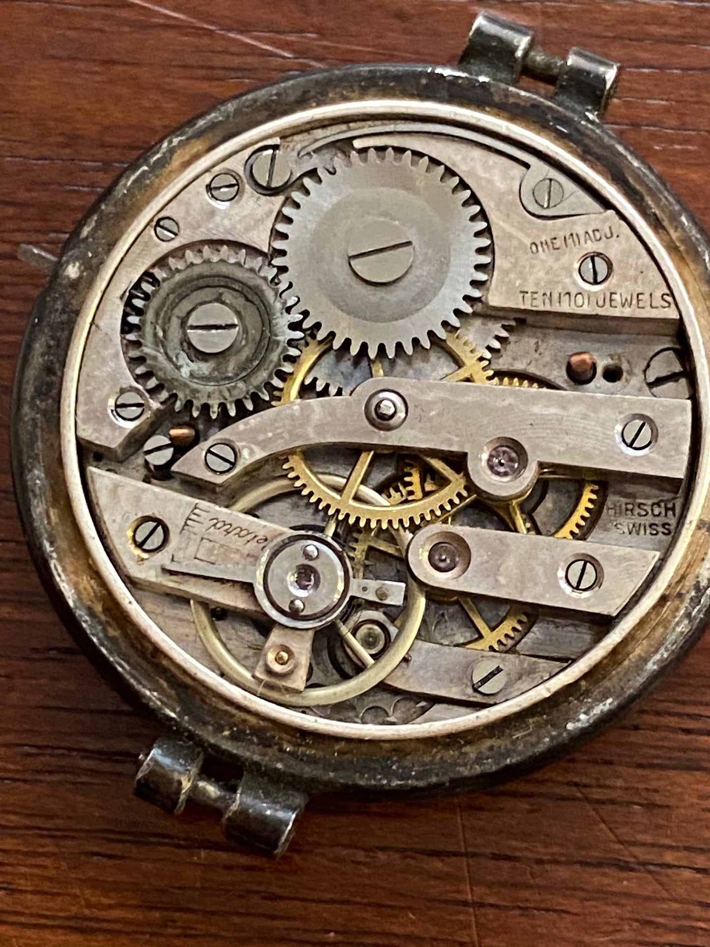 Vintage Hirsch Charmer Ladies Watch MOP Case 10j