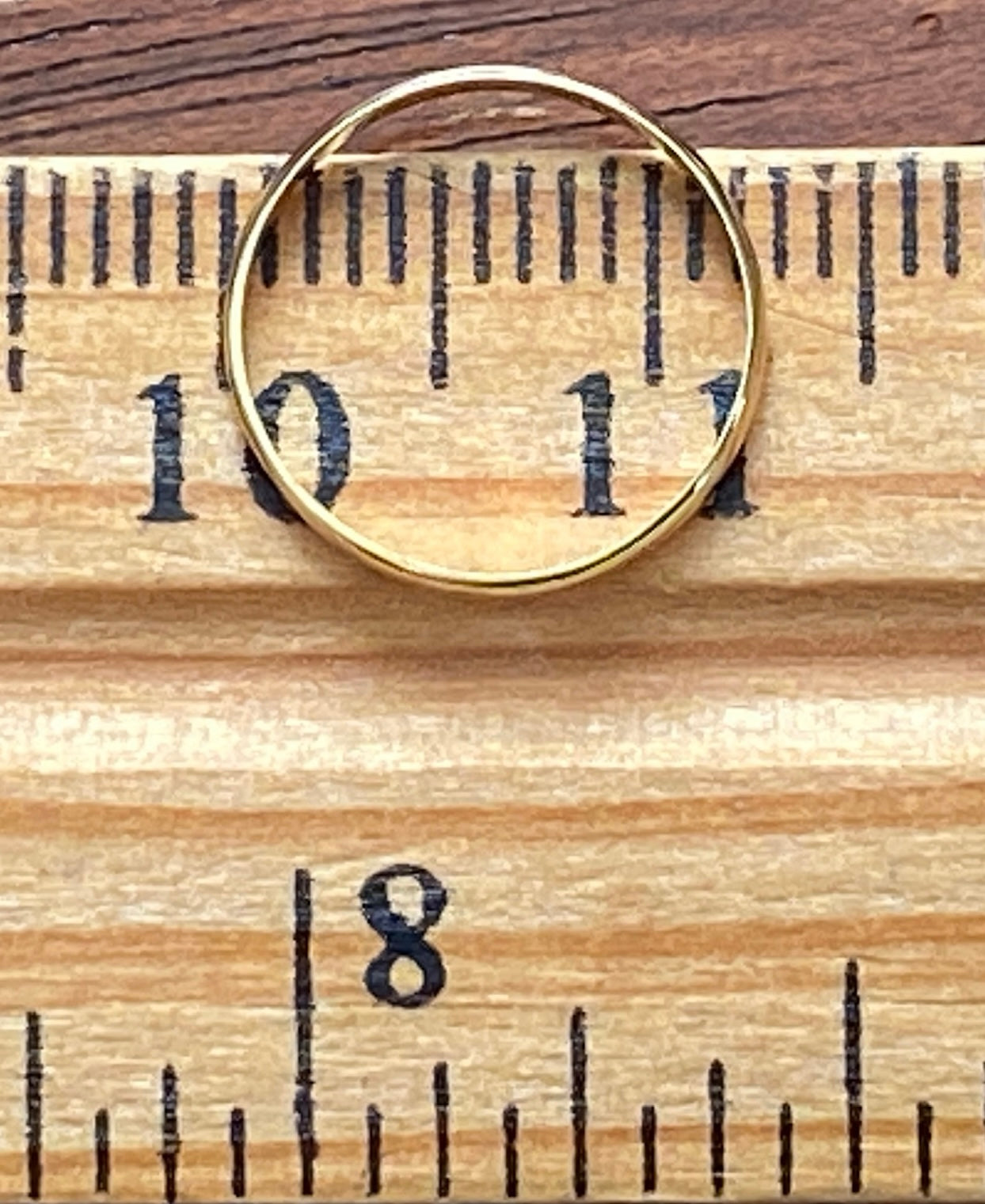 10k Yellow Gold Childs Baby Charm Ring