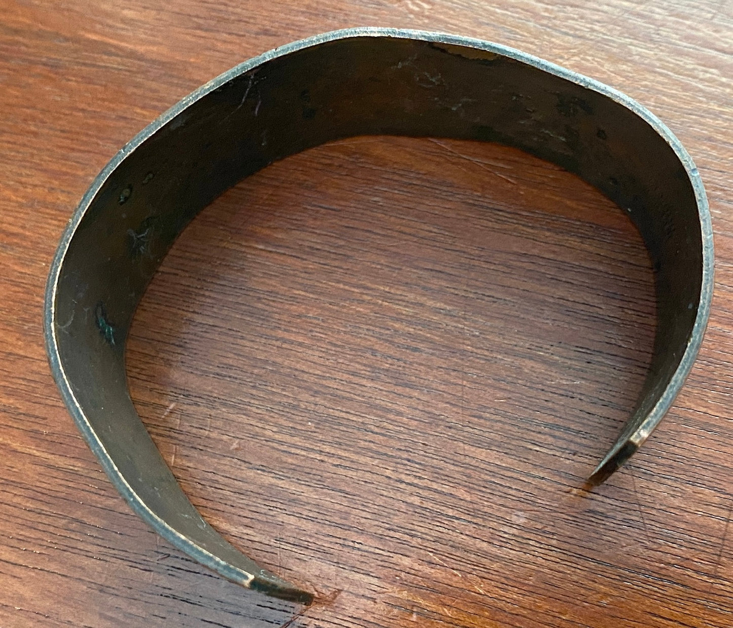Vintage Park Lane Genuine Coppe Cuff Bracelet Boho Aztec